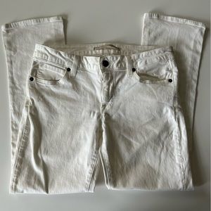 Vince Mason Relaxed Rolled White Jean Size 29